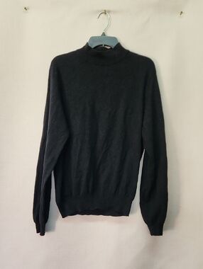 Charter Club Black Turtleneck Sweater